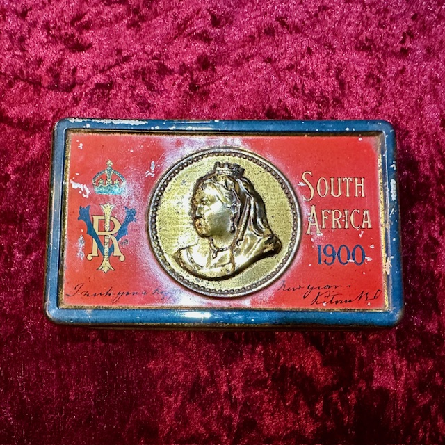 Ref: XXX - Boer War Tin.